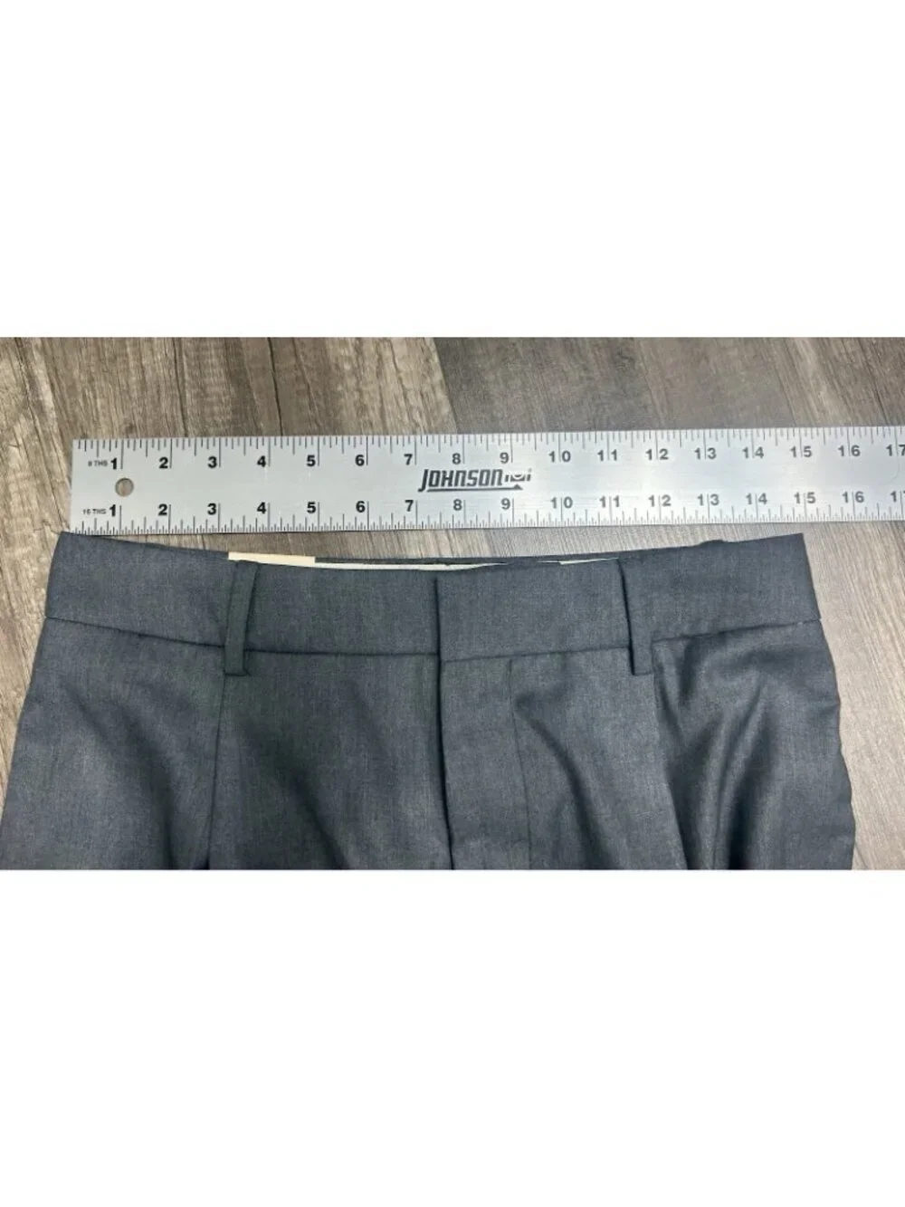 Scotch & Soda Women's Rose Trouser Pants High Rise Wide Leg Grey W29 L28 READ